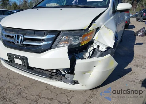2014 Honda Odyssey Ex-L from USA, damaged, VIN 5FNRL5H61EB060558